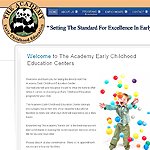 The Academy ECE website image
